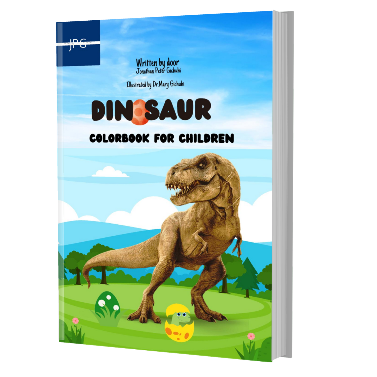 DINOSAUR COLORBOOK FOR CHILDREN